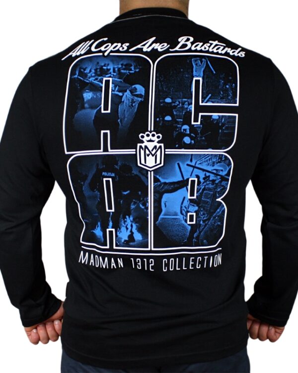Longsleeve MADMAN ACAB Niebieski