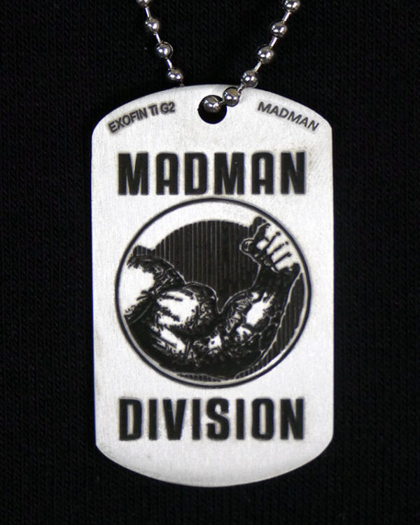 Nieśmiertelnik MADMAN DIVISION Nieśmiertelnik MADMAN DIVISION