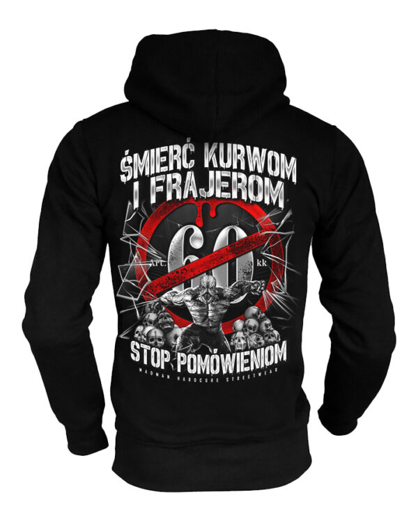 Bluza z kapturem PATRZ KOMU UFASZ