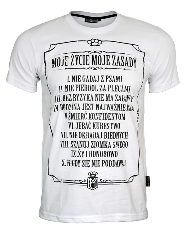 Koszulka DEKALOG biała Koszulka DEKALOG biała