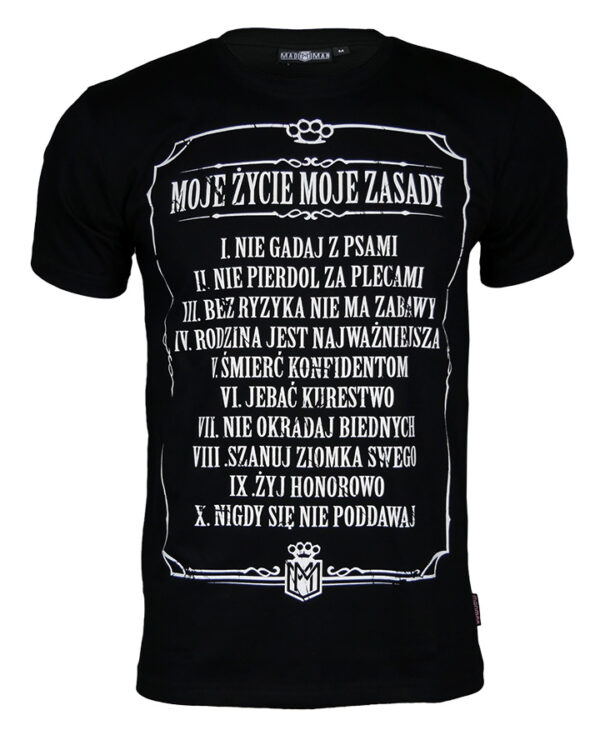 Koszulka DEKALOG czarna Koszulka DEKALOG czarna