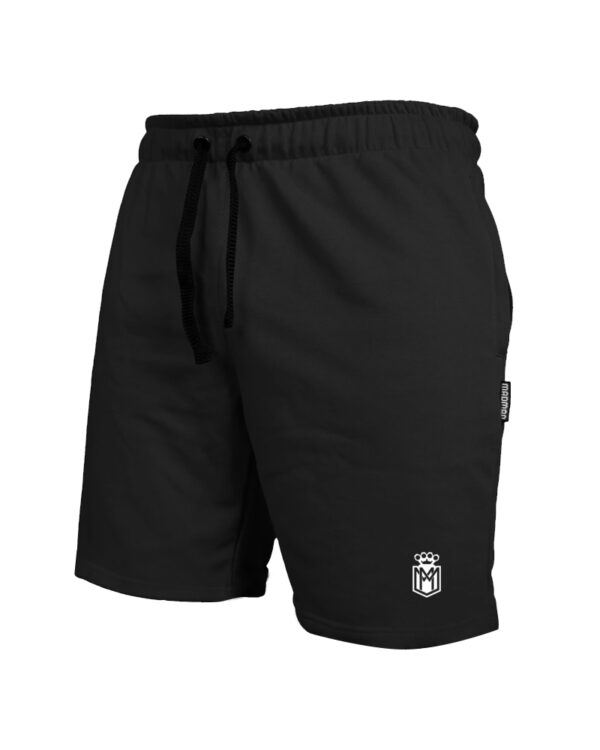 Spodenki bawełniane LOGO białe