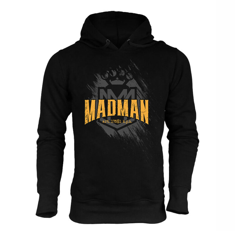 BLUZA-KAPTUR-MILCZENIE-PRZÓD BLUZA-KAPTUR-MILCZENIE-PRZÓD