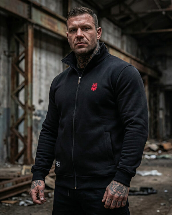 Bluza rozpinana stójka LOGO HD Bluza rozpinana stójka LOGO HD