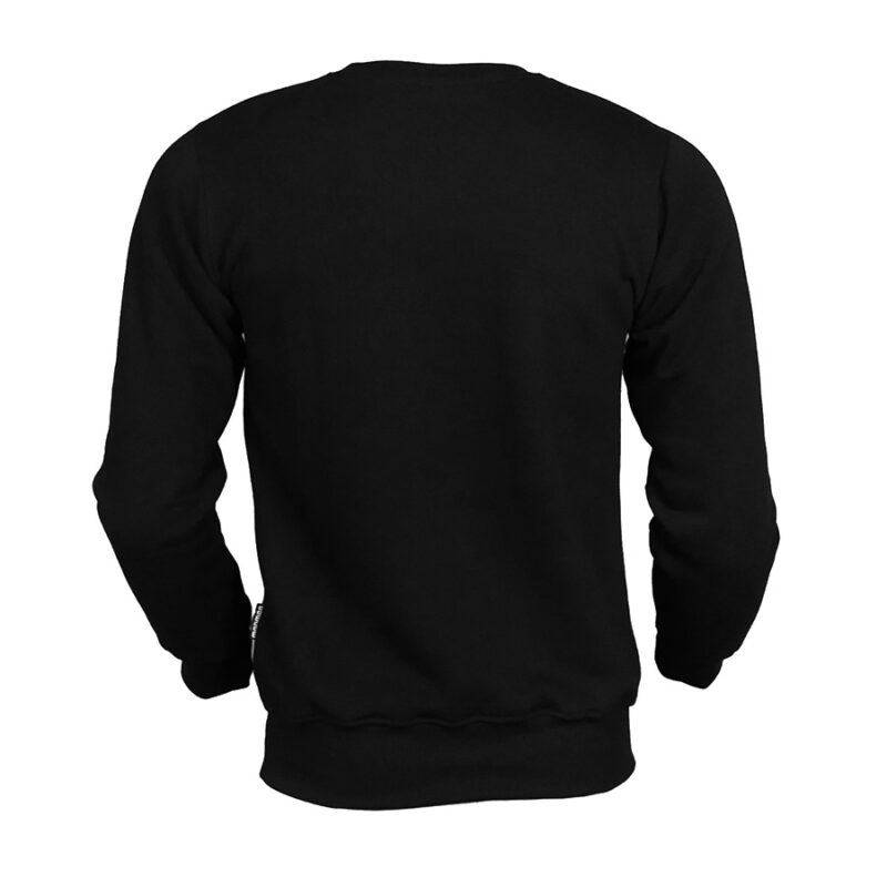 BLUZA KLASYCZNA CZARNA TYŁ BLUZA KLASYCZNA CZARNA TYŁ