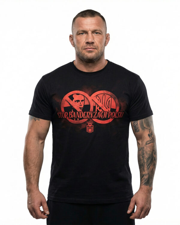 Koszulka JEBAĆ UPA I BANDERĘ Koszulka JEBAĆ UPA I BANDERĘ