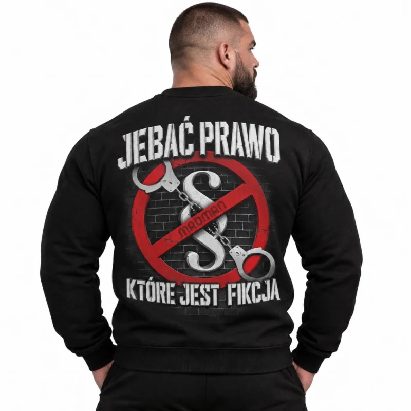 bluza meska uliczna jebac prawo